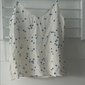 Equipment Blue Star Print Women's Top
